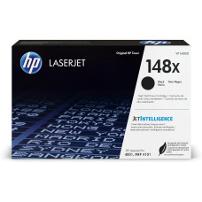 HP 148X Black Toner Cartridge (W1480X), High Yield