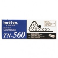 Brother TN-560 Black Toner Cartridge, High Yield