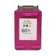 HP 60XL Tricolor Compatible Ink Cartridge (CC644WN), High Yield